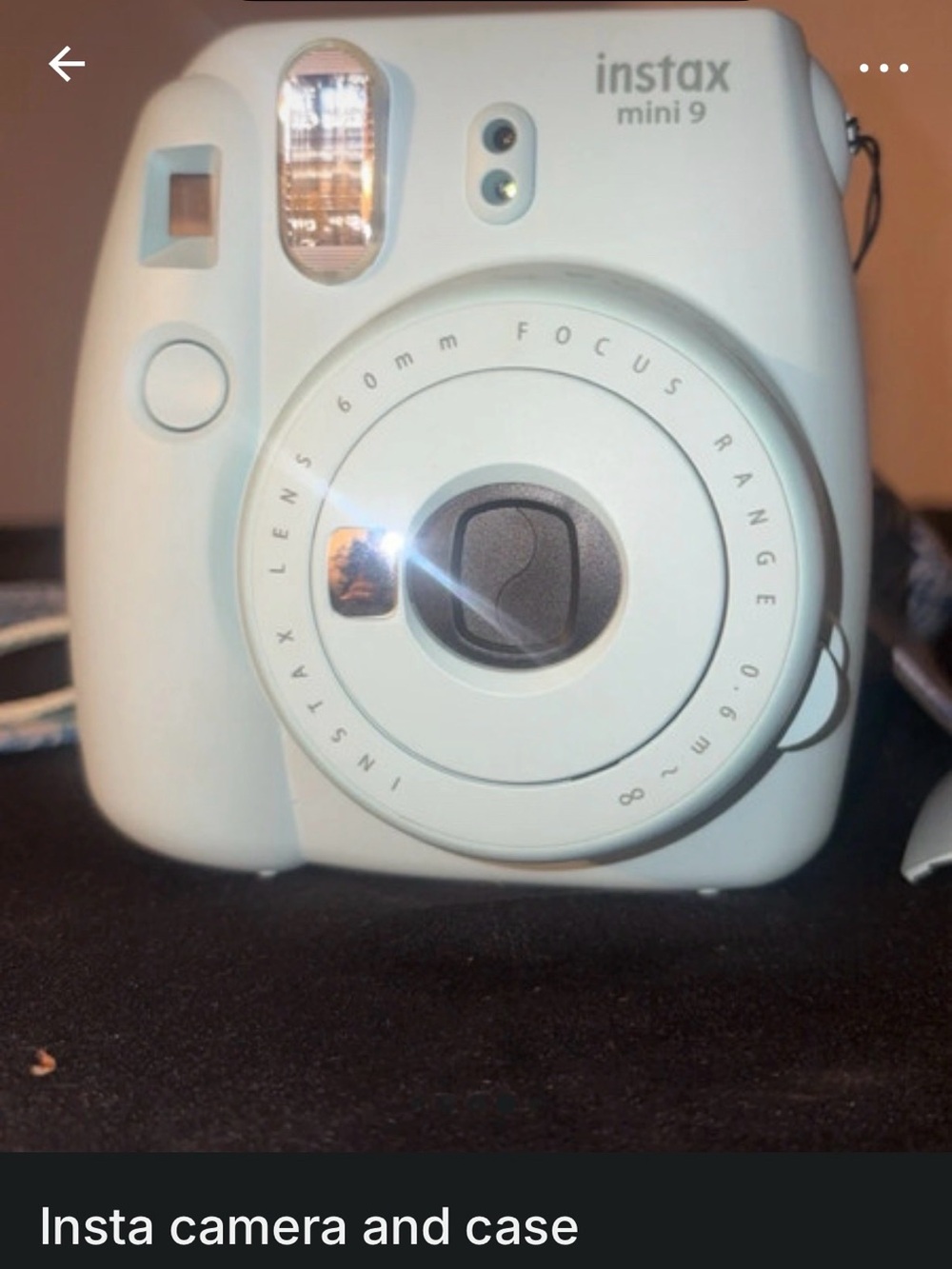 Instax instant camera